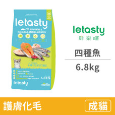 成貓 四種魚護膚化毛配方 6.8公斤 (貓飼料)