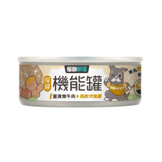 犬用保健機能主食罐 【薑黃燉牛肉】82克 (1入)(狗主食罐頭)