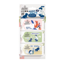 寵物清潔濕巾8抽 (3入)