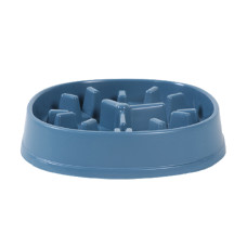 美食防噎碗 藍(21x4.5公分)