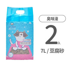 1.5mm極細抗臭豆腐貓砂 原味7L(2入)