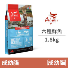 六種鮮魚 貓無榖配方 1.8公斤 (貓飼料)