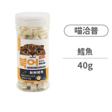 韓國 By Cat 貓咪凍乾零食小顆粒40克【鱈魚】(貓零食)