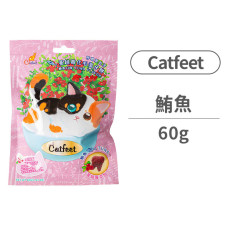 呼嚕愛乾淨_蔓越莓化毛潔牙餅 (鮪魚)60公克(貓零食)