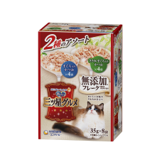 三星美食無添加餐包35克 【鮪鰹雞】雙口味組合包(8入)(貓副食餐包)