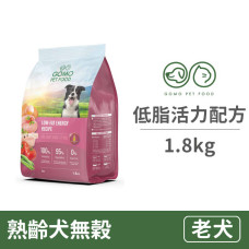 PET FOOD 熟齡犬無穀低脂活力配方1.8公斤(狗飼料)