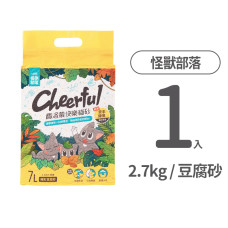 費洛蒙快樂貓砂 豆腐砂 2.7公斤1入)