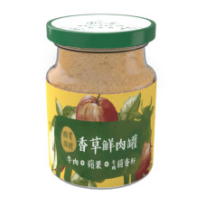 香草鮮肉罐65克【牛肉蘋果】(1入)(貓狗副食罐頭)