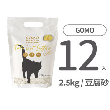 速凝原味豆腐貓砂2.5公斤 (12入)