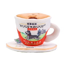 港式奶茶二合一藏食寵物玩具 (16*13公分)(貓玩具)(狗玩具)