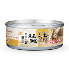 特級禾風貓罐80克【鮪魚+鮭魚】(24入)(貓副食罐)(整箱罐罐)