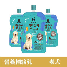 低脂寵物營養補給乳200ml 老犬牛奶(3入組)(狗零食)