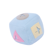嗅聞訓練絨毛玩具 正方形(藍色)(29x10公分)(狗玩具)