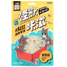 犬貓冷凍零食 魷魚鬆25克 (貓狗零食)