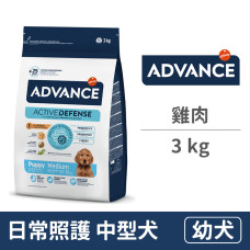日常照護 中型幼犬雞肉配方 3公斤(狗飼料)