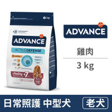 日常照護 中型熟齡犬雞肉配方 3公斤(狗飼料)