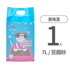 1.5mm極細抗臭豆腐貓砂 原味7L(1入)