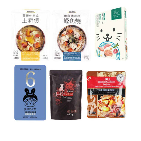 【組合包】貓用主食餐包體驗組 (口味隨機不挑款),PD_高毛輔助品,CSS_熱銷,bd_熱銷_組合商品,FB_寵物展_零食