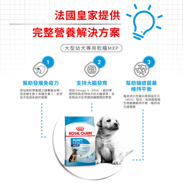 法國皇家Royal Canin】(AGR32 /MXP) 大型幼犬4公斤(狗飼料)