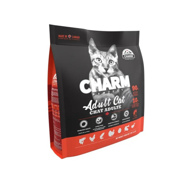【CHARM 野性魅力】【買一送一,下單1出貨2】CHARM野性魅力 成貓配方 2公斤(貓飼料)